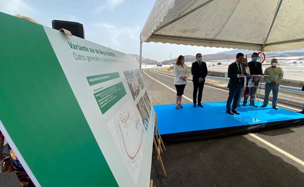 La Junta de Andalucía da por concluida la variante sur de Berja, tras ocho años de parálisis