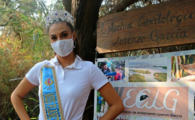 La abderitana María Benavides, embajadora de España en Miss Planet Internacional 2020