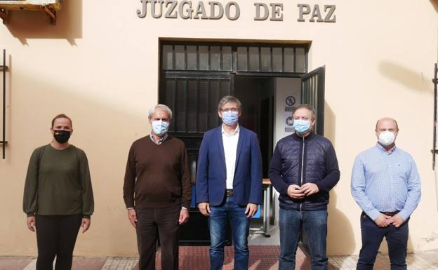 Cortés insiste en la necesidad de contar con una sala de juzgado de Primera Instancia e Instrucción en Adra