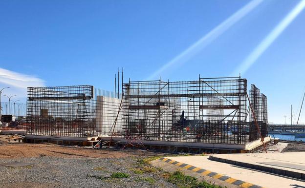 Puertos prevé terminar en julio «parte» de las obras del muelle deportivo de Adra