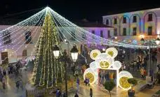 La Plaza Porticada, punto de encuentro en Berja esta Navidad