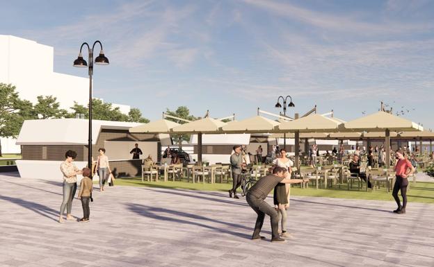 Puertos amplía el plazo para optar a la gestión de los quioscos del futuro Muelle Gourmet