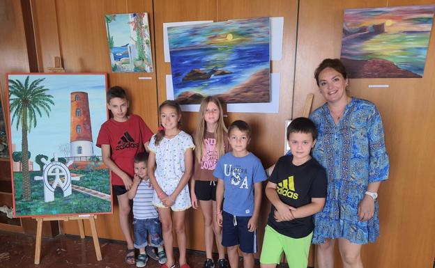 Una escuela de arte y pintura inspirada en el Mediterráneo