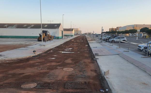 Las obras del Puerto de Adra obligan a reorganizar la ubicación habitual de las casetas de feria