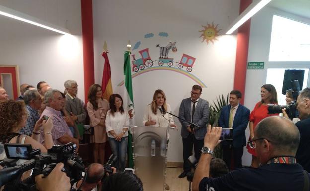 Susana Díaz: «Castillo de Locubín tiene muchas posibilidades»