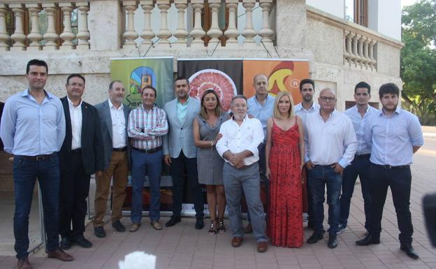 La casa Fisher en Almería escenario de la presentación de la XIII Feria del Jamón de Serón