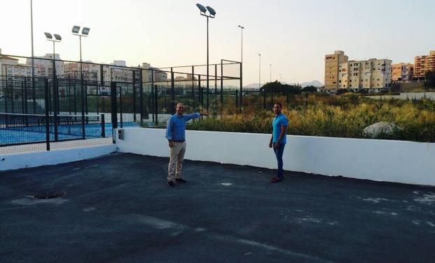 En marcha la inminente construcción de las nuevas pistas de tenis municipales en Albox
