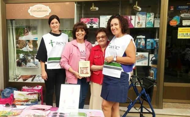 Tíjola acogió el encuentro de la AECC con diferentes actos