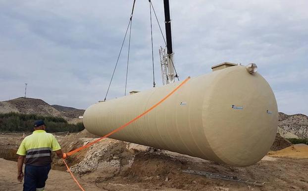 Los 500 habitantes de Los Menchones-Rulador en Arboleas ya pueden depurar las aguas residuales