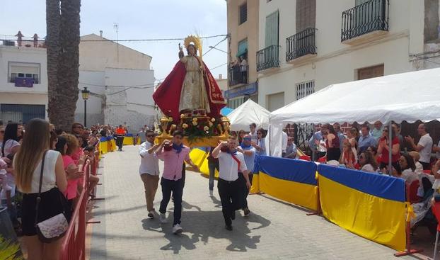 Los acatamientos de Zurgena y el Juego de la Bandera marcan su Semana Santa