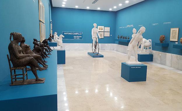 El museo Ibáñez recibe la obra del reconocido escultor murciano Antonio Campillo