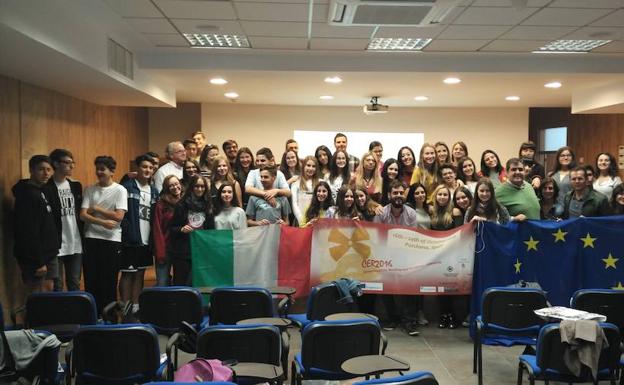 Jóvenes de Purchena participan en Fumettopolis, uno de los festivales de cómics independientes más importante del norte de Italia