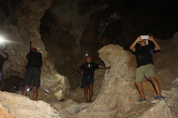 La mina romana del Espejuelo de Arboleas ya no guarda secretos para los visitantes