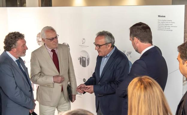 Cosentino muestra al Viceconsejero de Fomento sus planes de inversión y crecimiento en su Parque Industrial de Cantoria