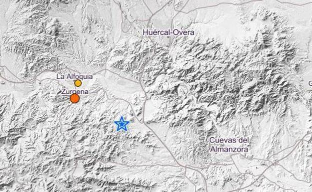 Susto en Zurgena por un terremoto de 3,4