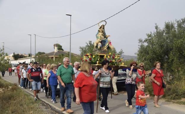 Romería de la Divina Pastora de la Aljambra en Albox