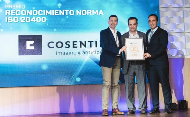 Cosentino brilla en los premios 'El diamante de la compra'