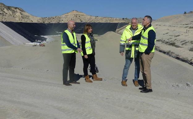 Las nuevas obras del vertedero de Albox marchan a buen ritmo y aseguran el vertido de residuos hasta 2027