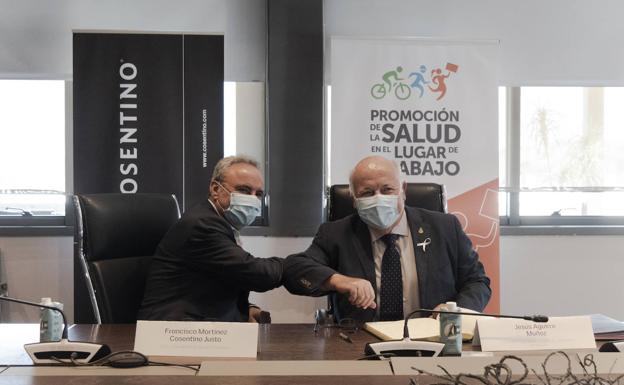 La Consejería de Salud y Familias promueve en ámbitos empresariales hábitos saludables