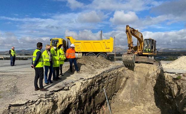 La Junta inicia una nueva obra de drenaje transversal en la carretera A-344 en Tíjola