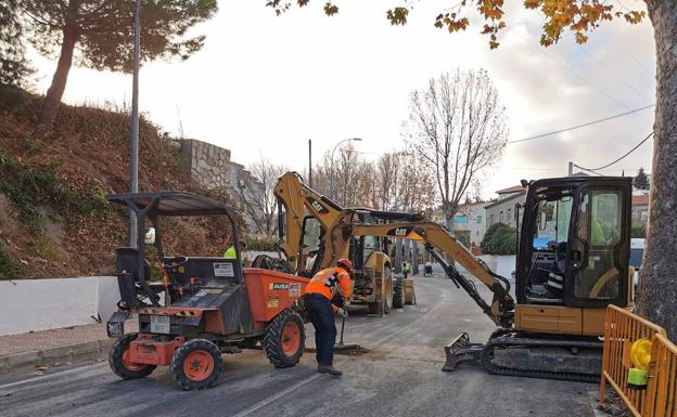 Serón inicia la canalización de gas en las principales calles del pueblo