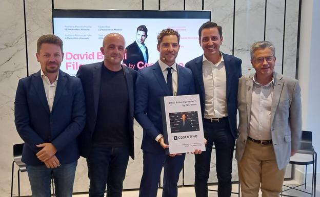 David Bisbal y Cosentino presentan un ciclo de conciertos exclusivos en clave filarmónica