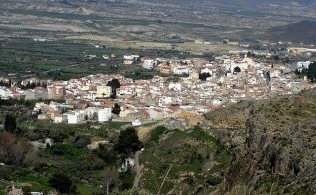 Vista panorámica del municipio almeriense de Tíjola./IDEAL