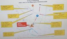 El Ayuntamiento inicia este lunes las obras en un tramo de la Plaza de la Constitución