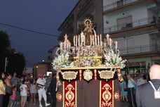 Fervorosa procesión de la Virgen del Carmen por La Lagunilla y sus aledaños