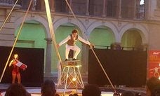 El circo de vanguardia sirve de pórtico a la Feria de Andújar que arranca mañana jueves