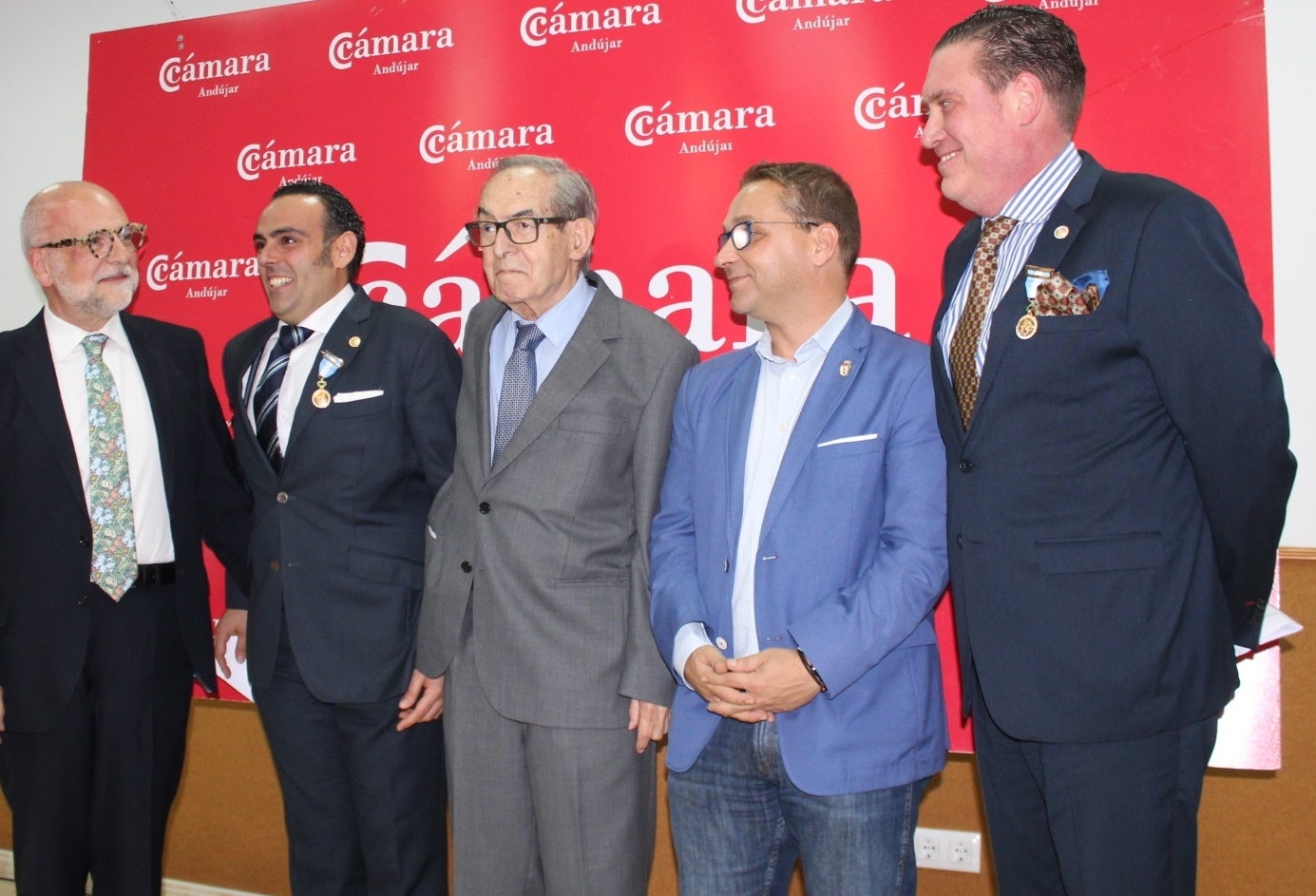 Los impulsores de Andújar Flamenca reciben las medalla de Oro de la Cámara de Comercio