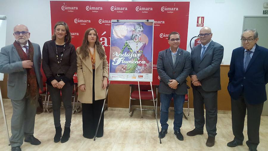 María José Mena realiza el cartel de Andújar Flamenca 2018