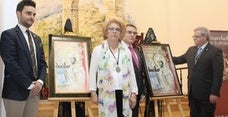 Angel Fernández pondera en el cartel de San Eufrasio su costumbrismo y religiosidad