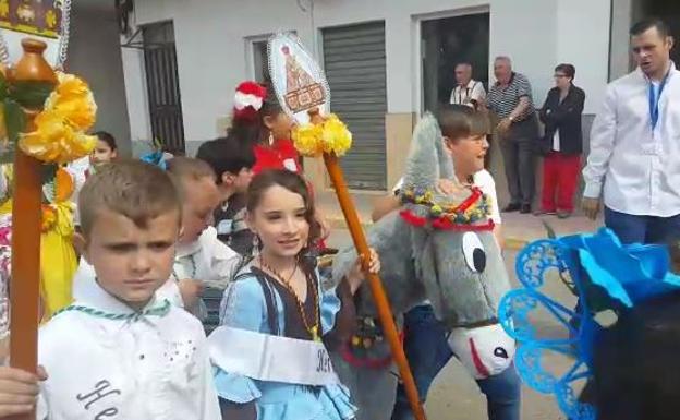 1.200 alumnos participan en la Romería del colegio Isidoro Vilaplana de Andújar