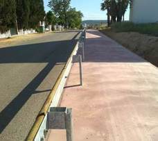 Polémica por las obras de construcción del carril-bici en el municipio
