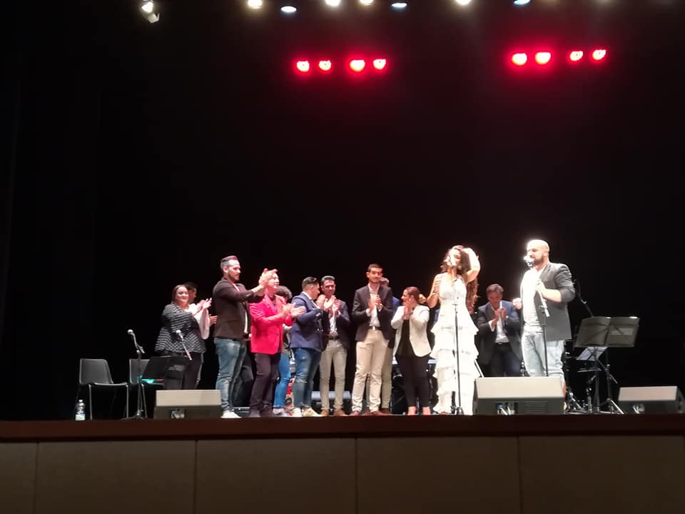 Imaculada Vilchez presentó en el Teatro su disco 'Cambio de tercio'
