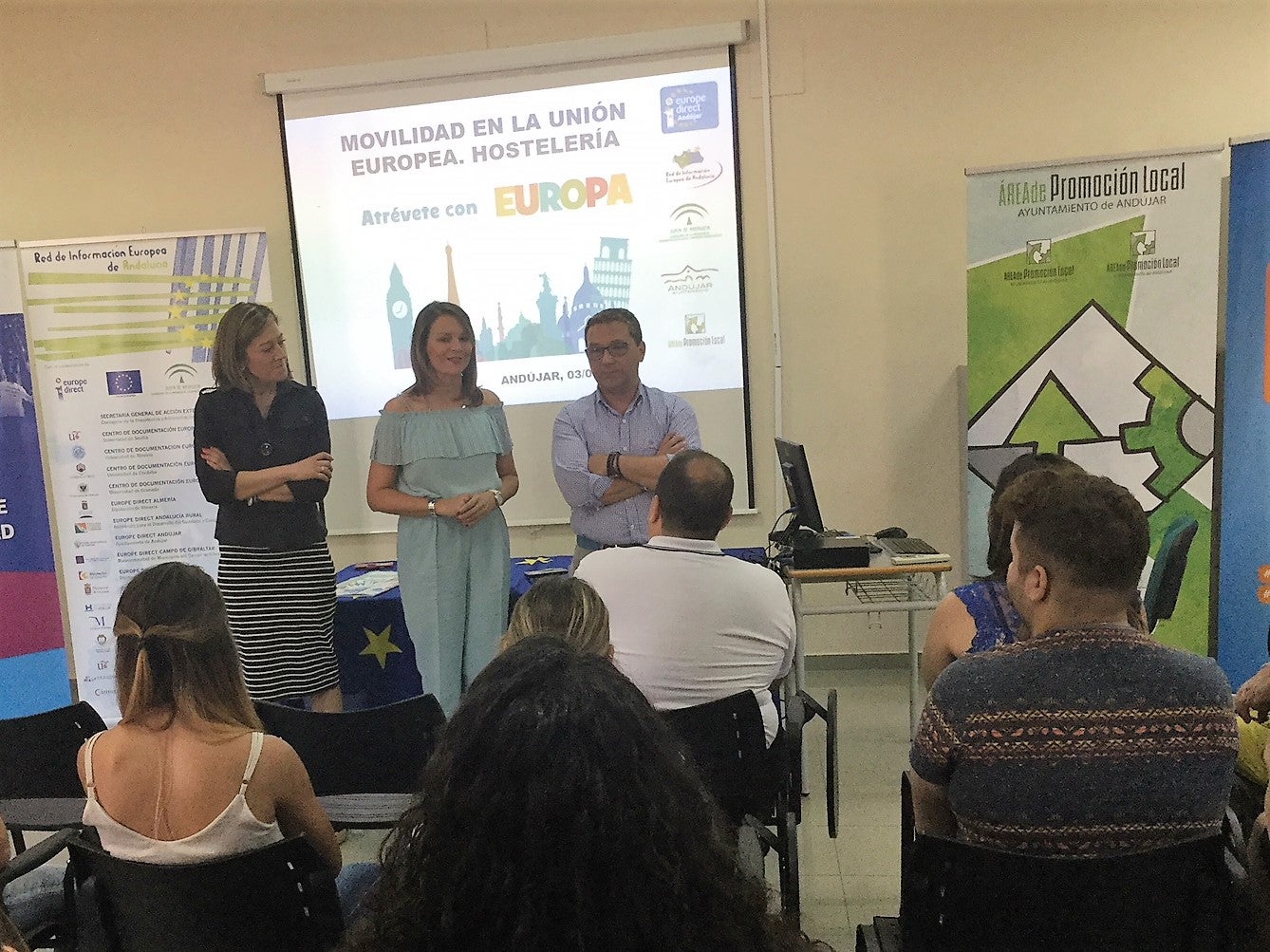 La oficina Europe Direct es referente provincial en la movilidad europea