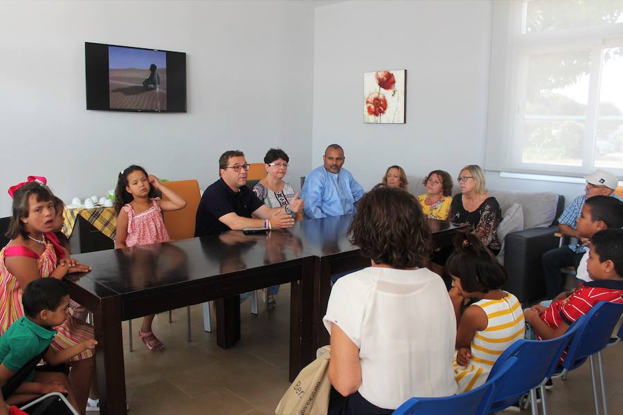 El centro de Aprompsi recibe por séptimo año a niños con minusvalía del Sáhara