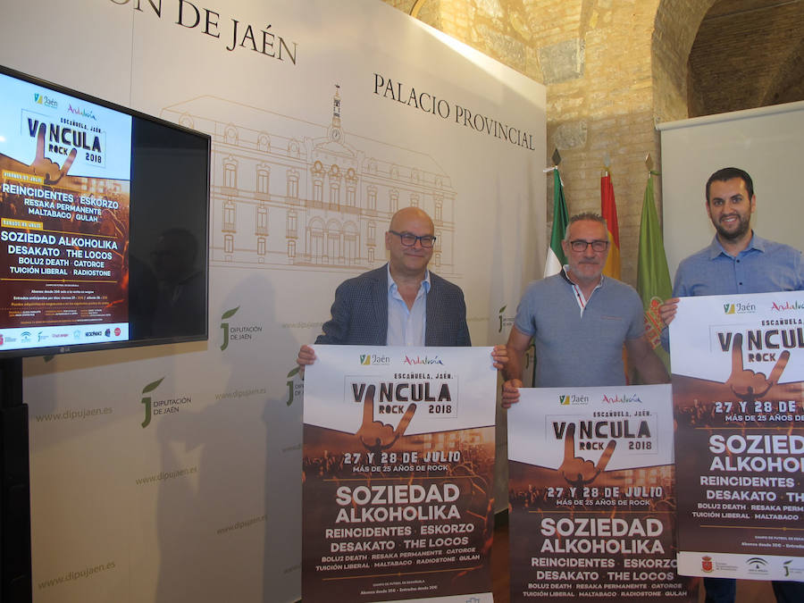La 26ª edición del Víncula Rock reunirá en Escañuela a Reincidentes, Eskorzo o Soziedad Alkoholika