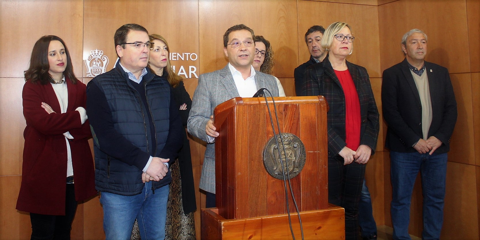 El alcalde reasigna las áreas municipales tras la marcha del gobierno de Salas y del Moral