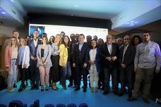 Paco Carmona presenta su candidatura del PP «para cambiar el rumbo sin timón de la ciudad de Andújar»