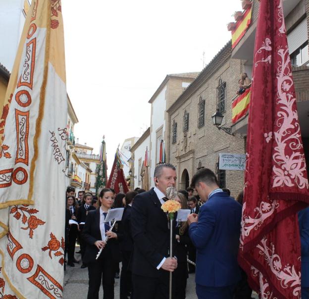 Este domingo arrancan los actos de romería con las banderas