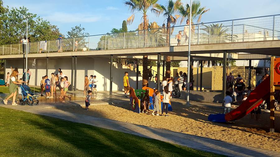 El nuevo parque de los niños de los Jardines Del Val causa furor