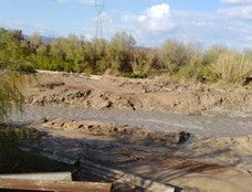 La presa de Valtodano, cada vez en peor estado