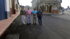 Diputación financia con cerca de 37.000 euros la mejora de la calle Virgen de la Cruz de Cazalilla