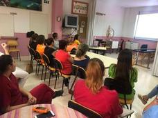 El centro de salud de Porcuna realiza un tallerde primeros auxilios y reanimación en residencias de mayores