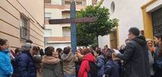 La cruz de Lampedusa conciencia en la ciudad sobre el drama de los necesitados