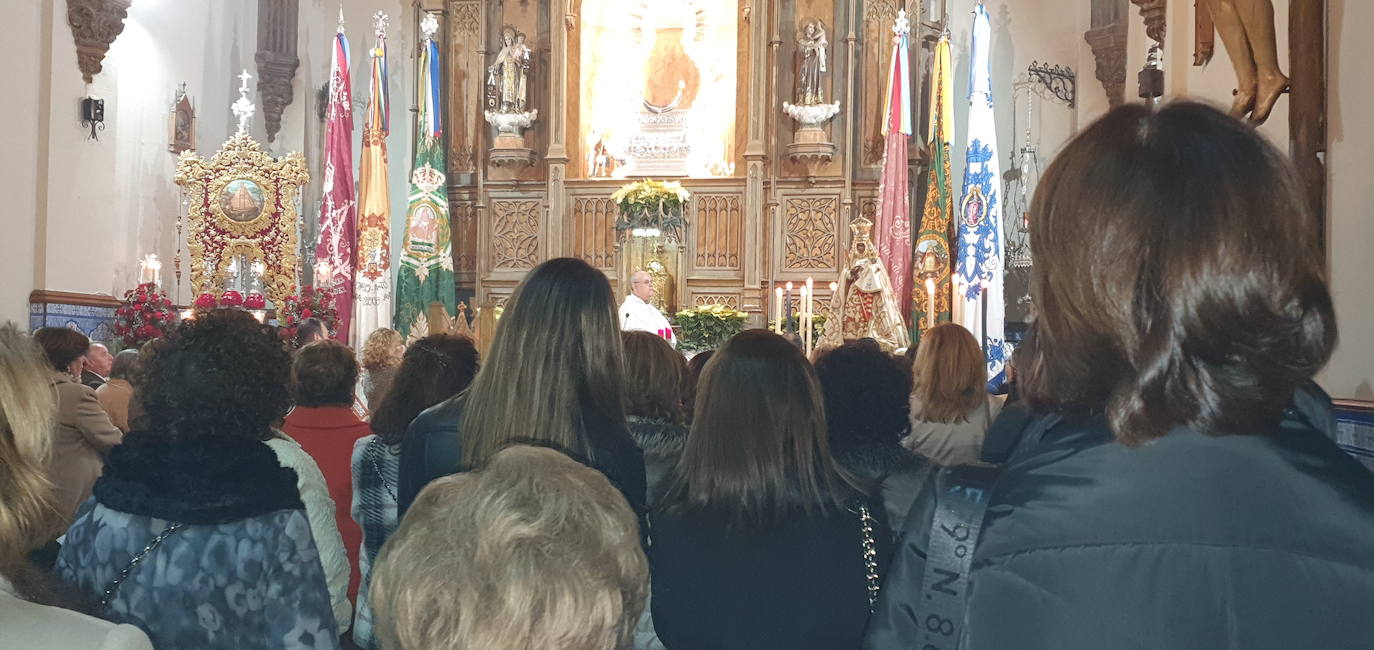 La Cofradía Matriz acerca a la patrona al pueblo en estos días