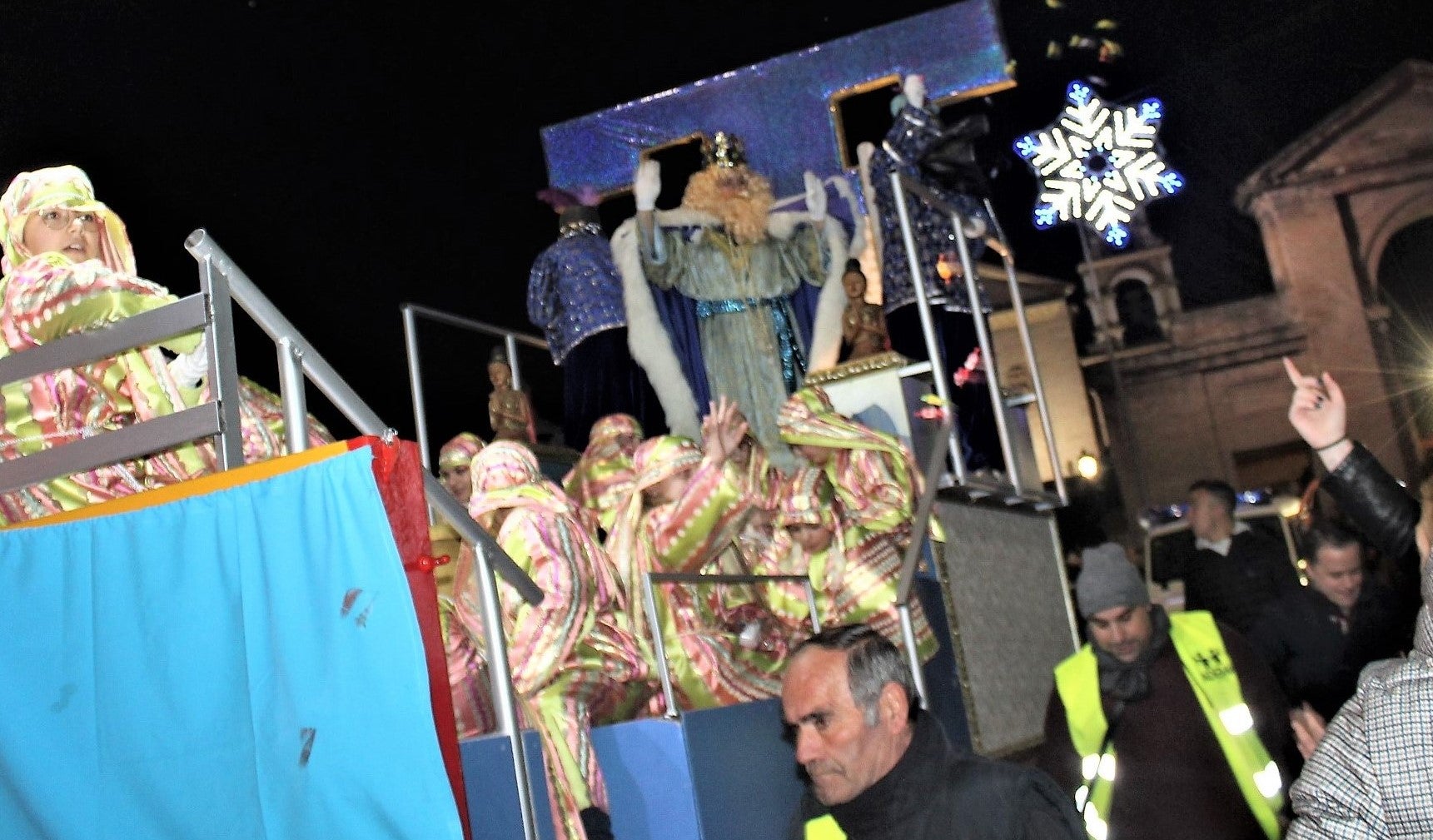 La cabalgata de Andújar ganó en más actividades de animación que hizo las delicias de la ciudadanía