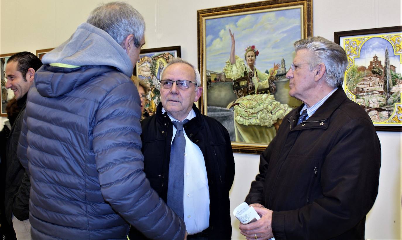 Juan Navarro exhibe el amor por la pintura y la ciudad en su exposición 'Vivencias'